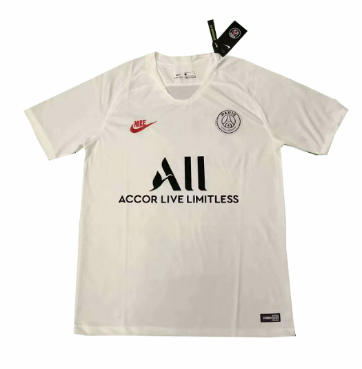 Camiseta fútbol blanco de entrenamiento PSG 2019-2020